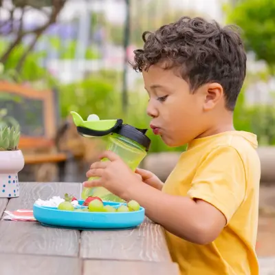 Chicco Çocuk Damlatmaz Su Matarası Yeşil  - 3