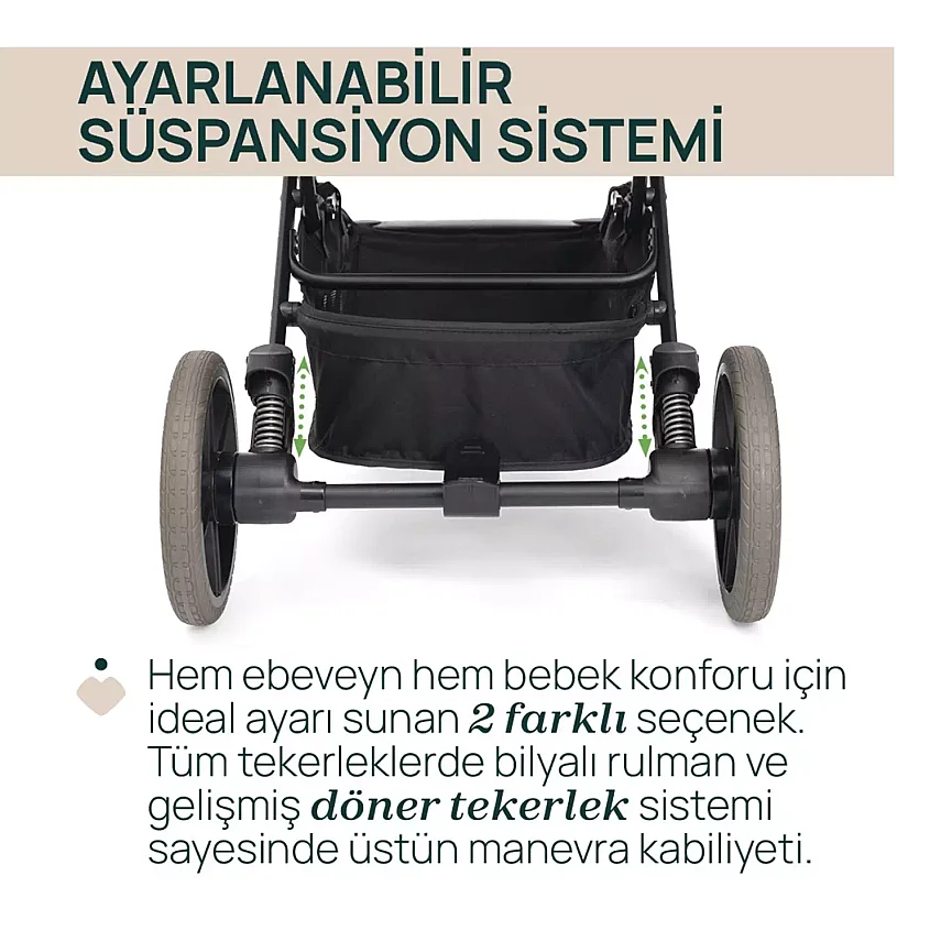 Chicco Dolomiti Kabin Bebek Arabası Pebble - 2
