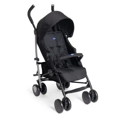 Chicco Echo Lite Kolay Katlanabilir Hafif Baston Bebek Arabası Ebony