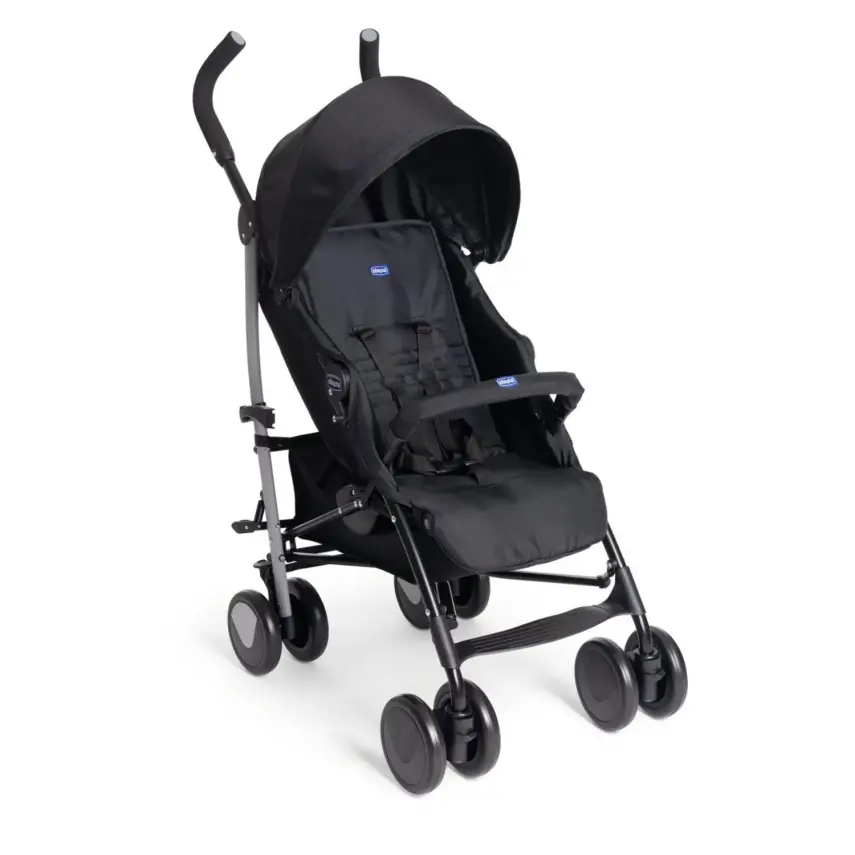 Chicco Echo Lite Kolay Katlanabilir Hafif Baston Bebek Arabası Ebony - 1