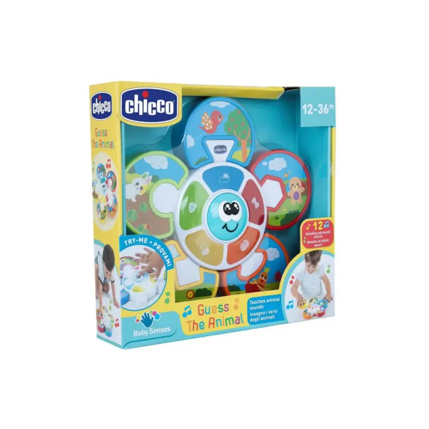 Chicco Elektronik Puzzle Hayvanlı - 1