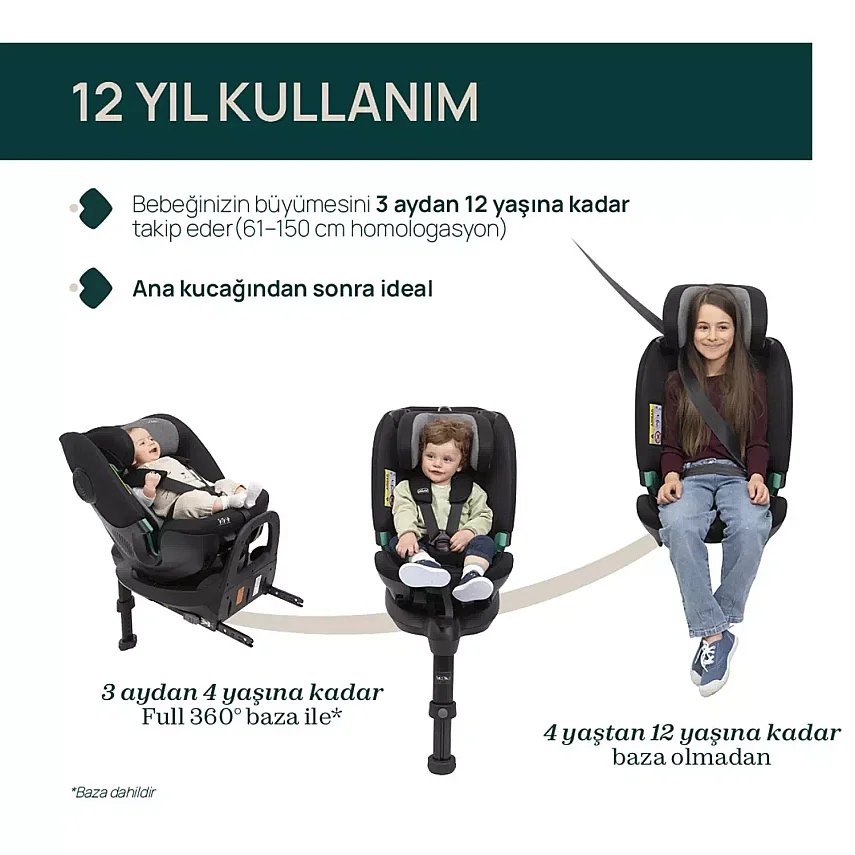 Chicco Full Seat Oto Koltuğu 0-36 Kg Black Satin - 2