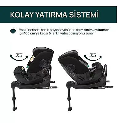 Chicco Full Seat Oto Koltuğu 0-36 Kg Black Satin - 3