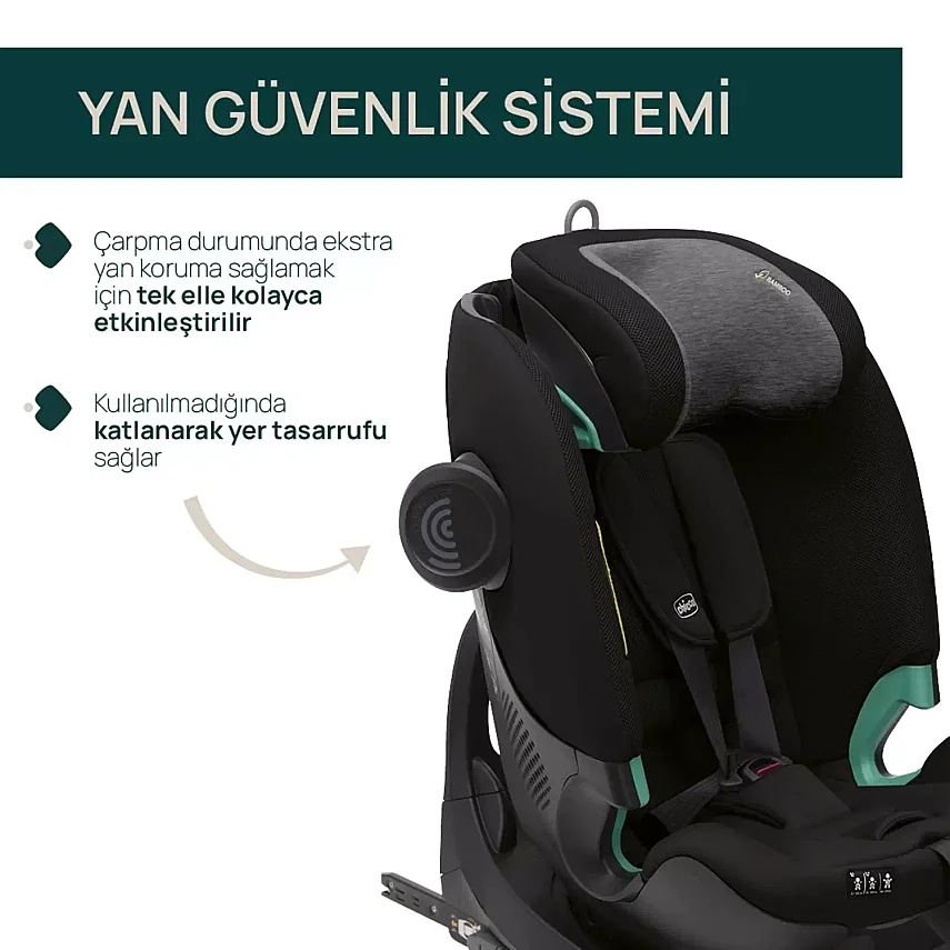 Chicco Full Seat Oto Koltuğu 0-36 Kg Black Satin - 5