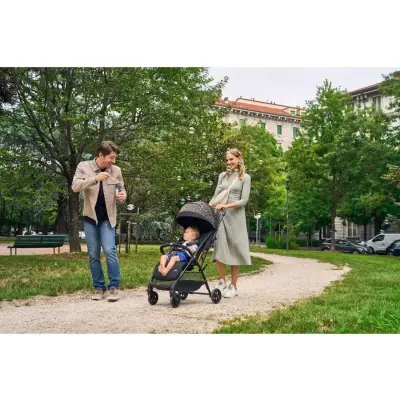 Chicco Glee Güneş-Su Geçirmez Otomatik Katlanır Kabin Bebek Arabası Joking Beige - 7