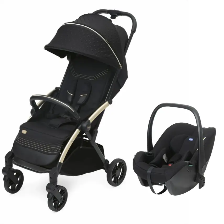 Chicco Goody Xplus Kabin Travel Sistem-Seyahat Sistem Bebek Arabası Black Re_Lux - 2