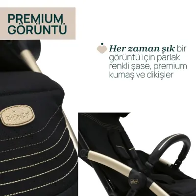Chicco Goody Xplus Kabin Travel Sistem-Seyahat Sistem Bebek Arabası Dark Shadow - 13