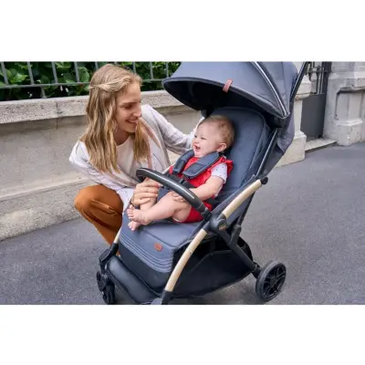 Chicco Goody Xplus Otomatik Katlanır Suya Dayanıklı Kabin Bebek Arabası Black Re_Lux - 17