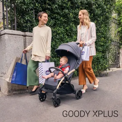 Chicco Goody Xplus Otomatik Katlanır Suya Dayanıklı Kabin Bebek Arabası Dark Shadow - 16