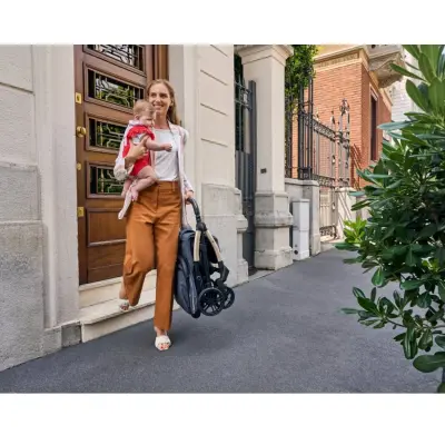 Chicco Goody Xplus Otomatik Katlanır Suya Dayanıklı Kabin Bebek Arabası Dark Shadow (1)