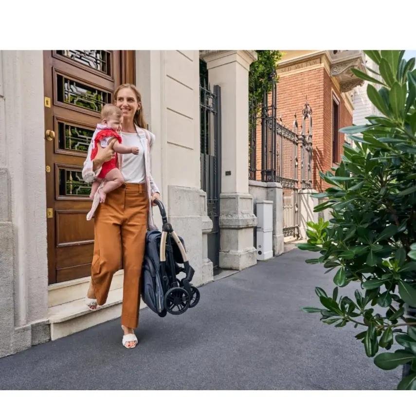 Chicco Goody Xplus Otomatik Katlanır Suya Dayanıklı Kabin Bebek Arabası Pearl Grey - 17