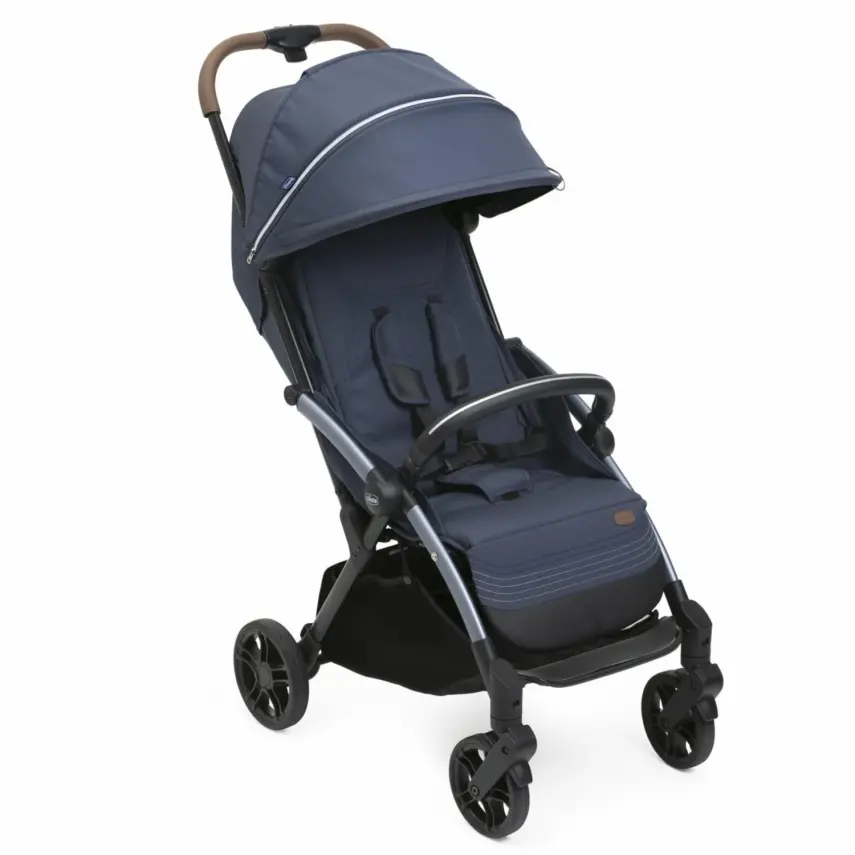 Chicco Goody Xplus Otomatik Katlanır Suya Dayanıklı Kabin Bebek Arabası Radiant Blue - 1