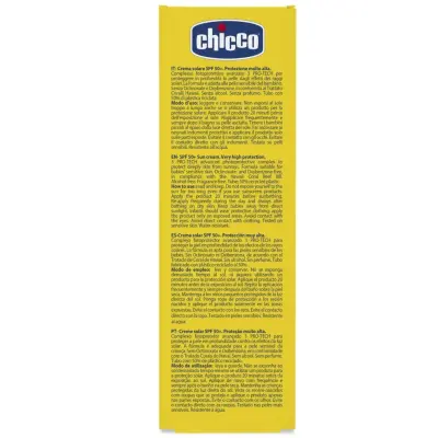 Chicco Güneş Kremi 50+ Faktör 75 ml (Yeni) - 6