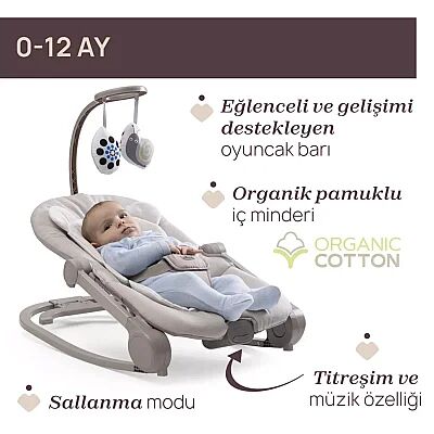 Chicco Mia Ana Kucağı 0-18 Kg Pebble - 8