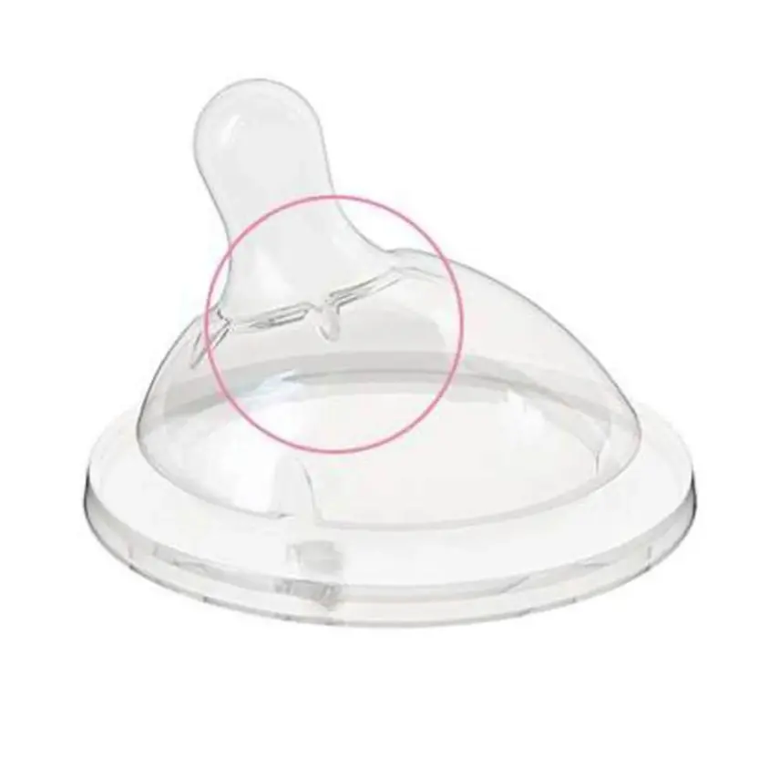 Chicco Natural Feeling Silikon Biberon Emziği 0+ Ay Normal Akış - 2