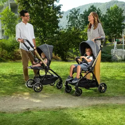 Chicco One4Ever Çift Yönlü Otomatik Katlanır Bebek Arabası Desert Taupe - 6