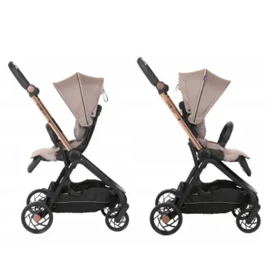 Chicco One4Ever Çift Yönlü Otomatik Katlanır Bebek Arabası Desert Taupe - 3