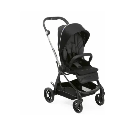 Chicco One4Ever Çift Yönlü Otomatik Katlanır Bebek Arabası Pirate Black 