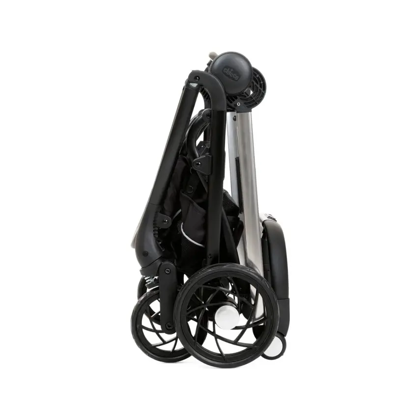 Chicco One4Ever Çift Yönlü Otomatik Katlanır Bebek Arabası Pirate Black - 4