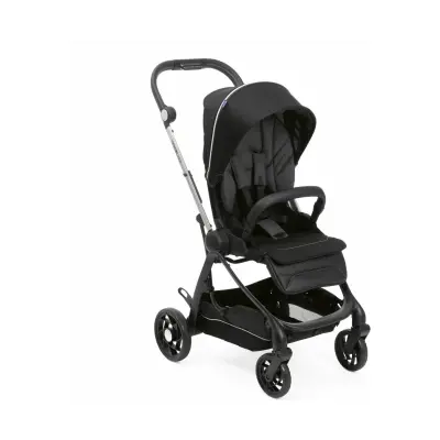 Chicco One4Ever Çift Yönlü Otomatik Katlanır Bebek Arabası Pirate Black - 2