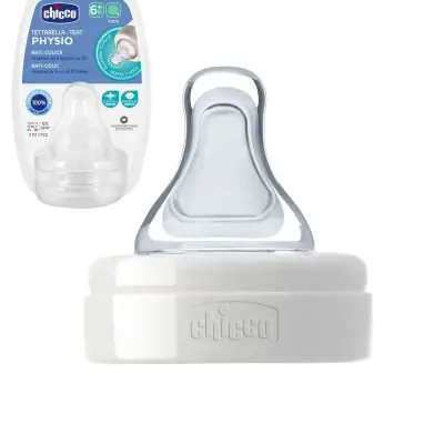 Chicco P5 Antikolik Biberon Emziği Mama Akışı 6+ Ay 2'li