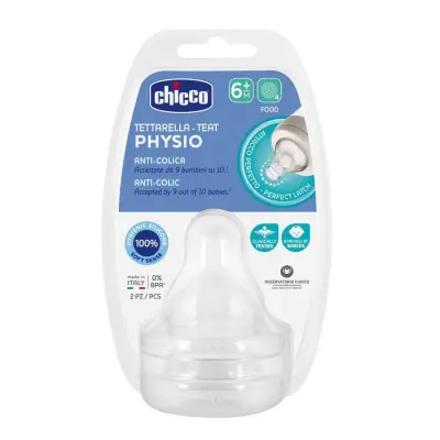 Chicco P5 Antikolik Biberon Emziği Mama Akışı 6+ Ay 2'li (1)