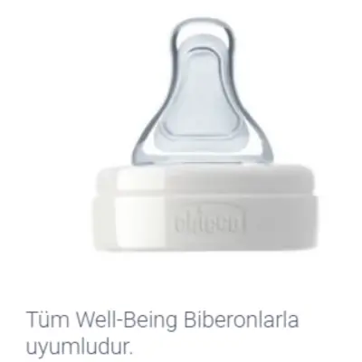 Chicco P5 Antikolik Biberon Emziği Yavaş Akış 0+ Ay 2'li - 3