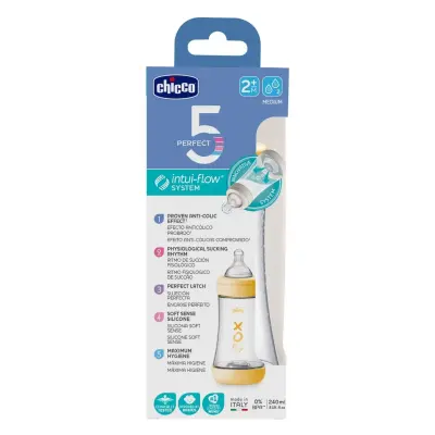 Chicco P5 Antikolik PP Biberon 240 ml 2+ Ay Unisex - 2