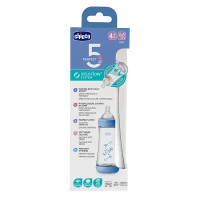 Chicco P5 Antikolik PP Biberon 300 ml 4+ Ay Erkek - 2