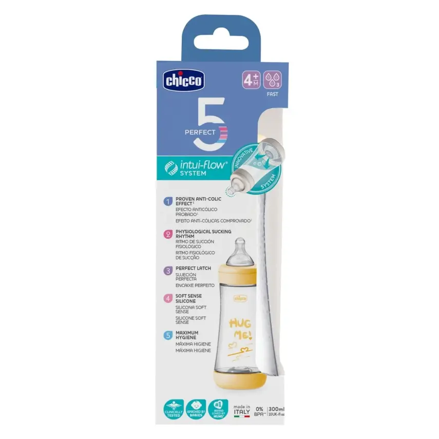 Chicco P5 Antikolik PP Biberon 300 ml 4+ Ay Unisex - 2