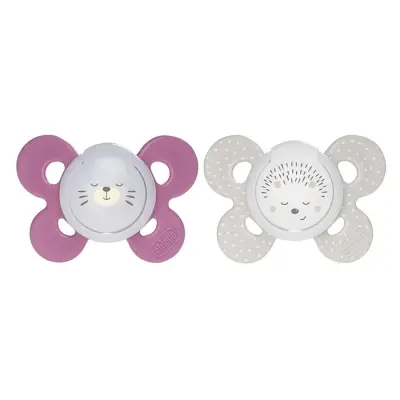 Chicco Physio Comfort Silikon Emzik 2li 16+ Ay Kız - 2
