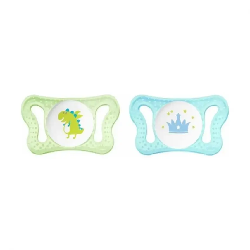 Chicco Physio Micro Silikon Emzik 2li 0-2 Ay Erkek - 1