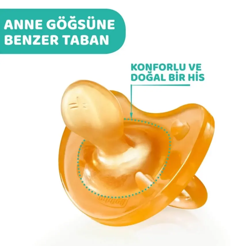 Chicco Physio Soft Kauçuk Emzik 6+ Ay - 5