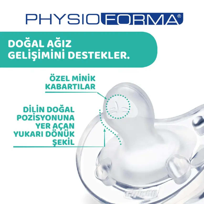 Chicco Physio Soft Silikon Emzik 12+ Ay - 4