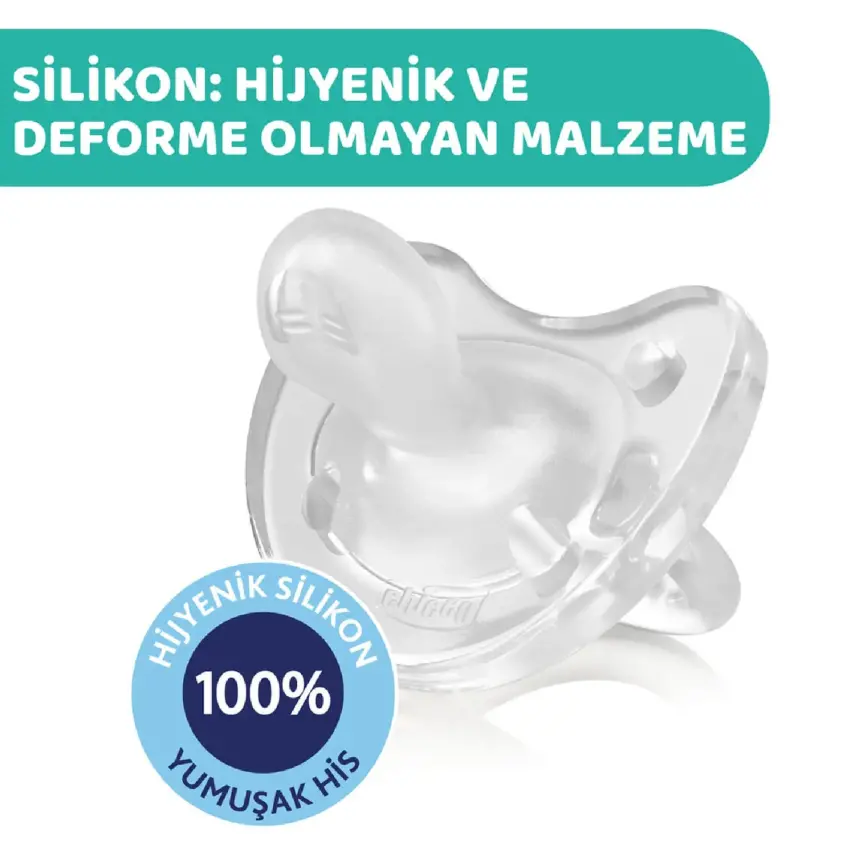 Chicco Physio Soft Silikon Emzik 6+ Ay - 5