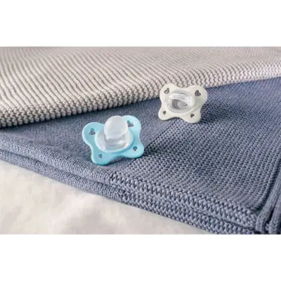 Chicco Physioforma Dual Soft Emzik 2li 6-16 Ay Erkek - 3