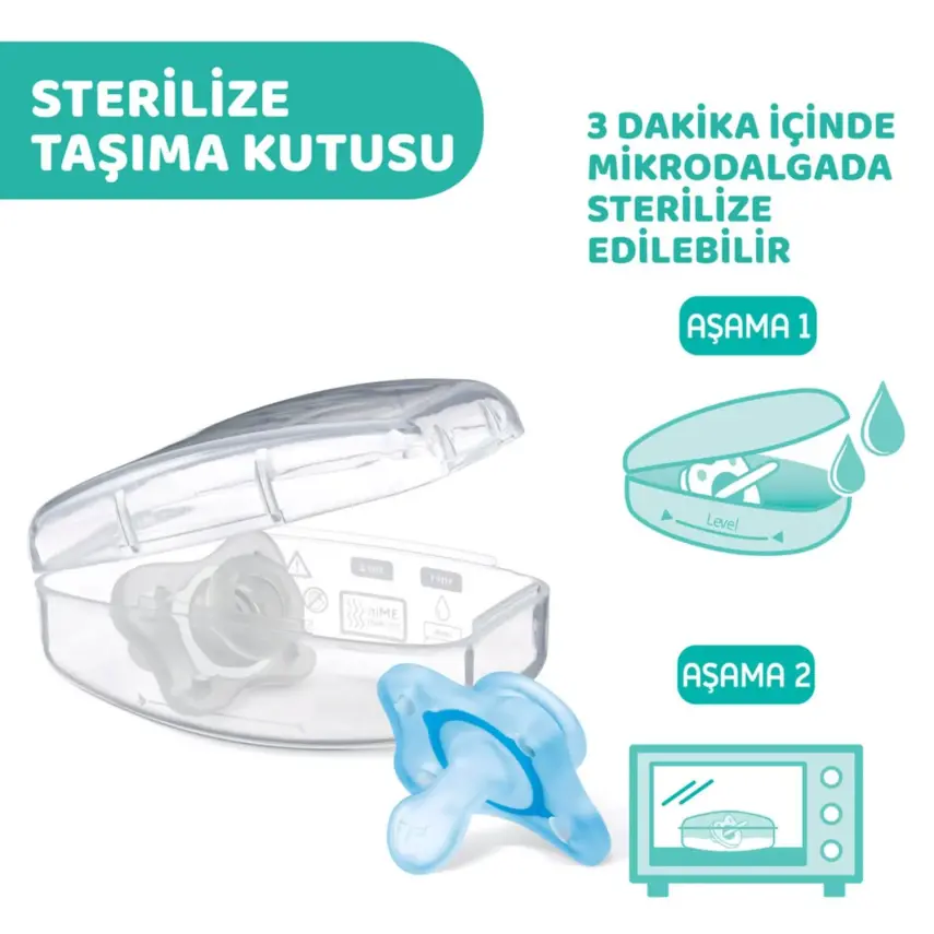 Chicco Physioforma Mini Soft Silikon Emzik 2li 0-2 Ay Kız - 2