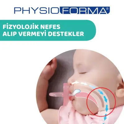 Chicco Physioforma Mini Soft Silikon Emzik 2li 0-2 Ay Kız - 3
