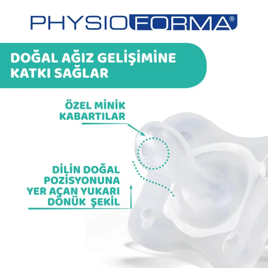 Chicco Physioforma Mini Soft Silikon Emzik 2li 0-2 Ay Kız - 5