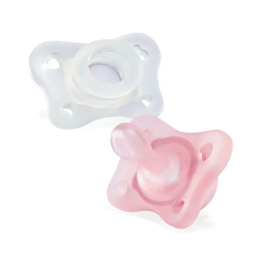 Chicco Physioforma Mini Soft Silikon Emzik 2li 0-2 Ay Kız - 1
