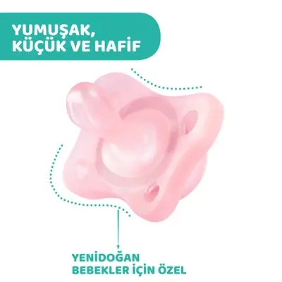 Chicco Physioforma Mini Soft Silikon Emzik 2li 2-6 Ay Erkek - 3