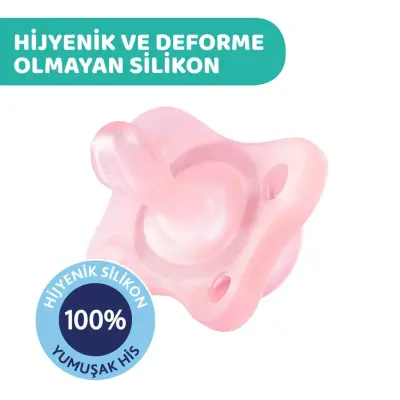 Chicco Physioforma Mini Soft Silikon Emzik 2li 2-6 Ay Erkek - 4