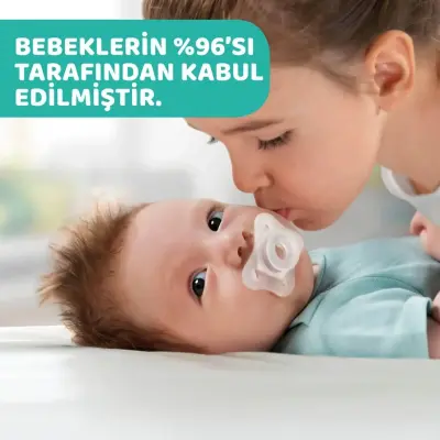 Chicco Physioforma Mini Soft Silikon Emzik 2li 2-6 Ay Kız - 5