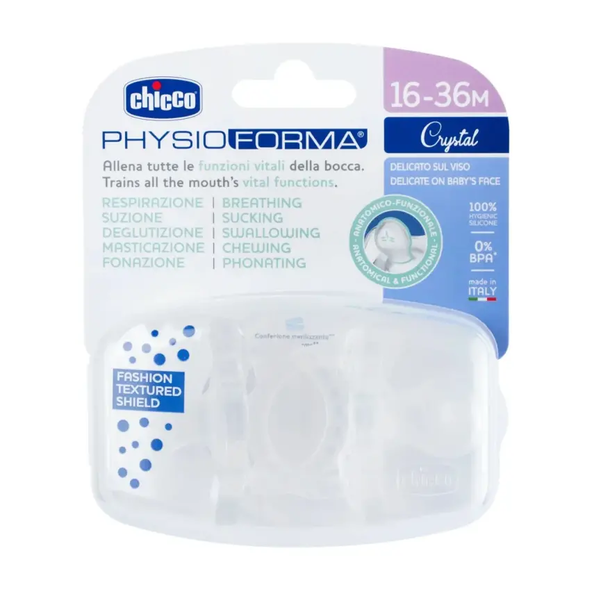 Chicco Physioforma Soother Cyrstal Emzik 16-36 Ay 2li  - 4