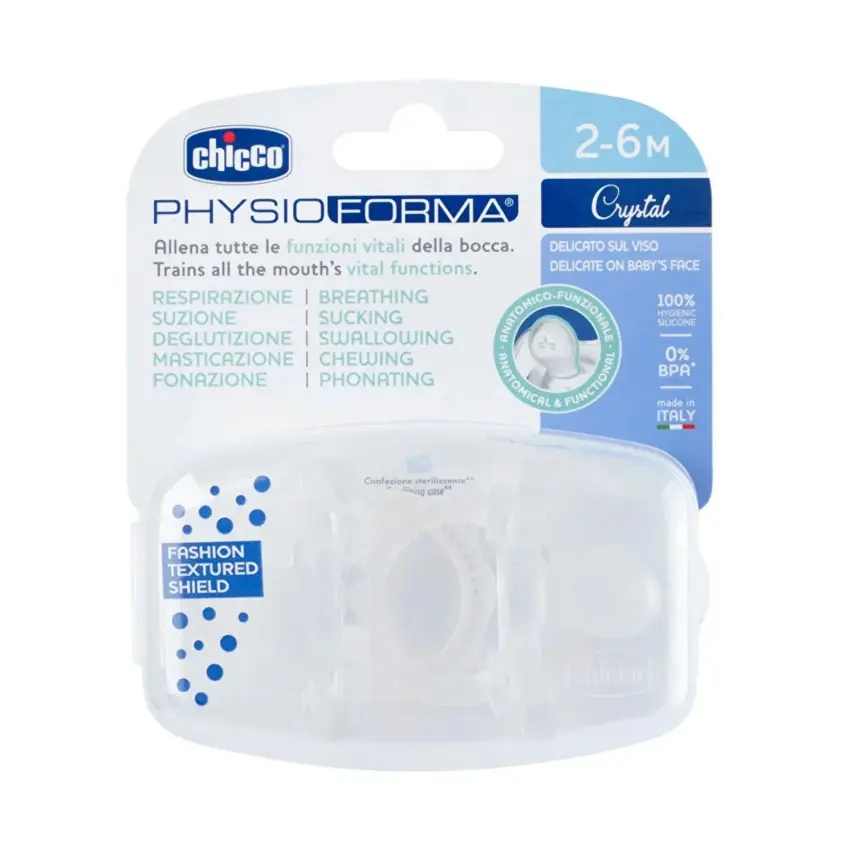 Chicco Physioforma Soother Cyrstal Emzik 2-6 Ay 2li  - 4