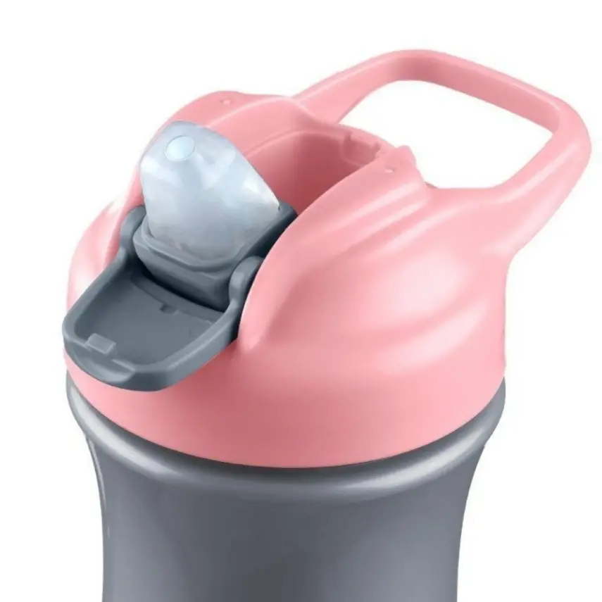 Chicco Pipetli Çocuk Su Matarası Kız Pembe 350ml - 2
