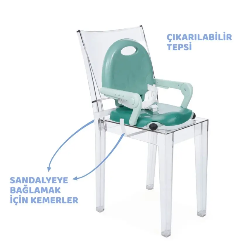 Chicco Pocket Snack Portatif Mama Sandalyesi Sage - 5