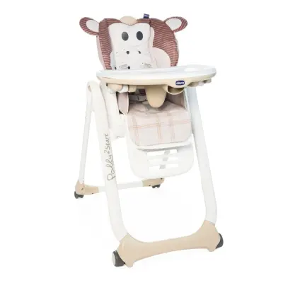 Chicco Polly 2 Start Mama Sandalyesi Monkey - 1