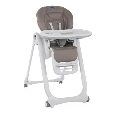Chicco Polly Magic Fonksiyonel Mama Sandalyesi 5 Noktalı Emniyet Kemerli  Kaymaz Ayaklı 8 Kademeli Yükseklik Ayarlı 6 Ay – 15 kg Light Brown