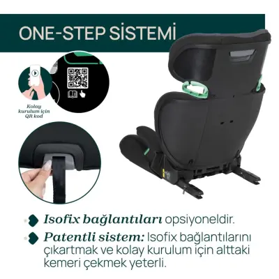 Chicco Quizy I-Size Oto Koltuğu 15-36 Kg Black - 5